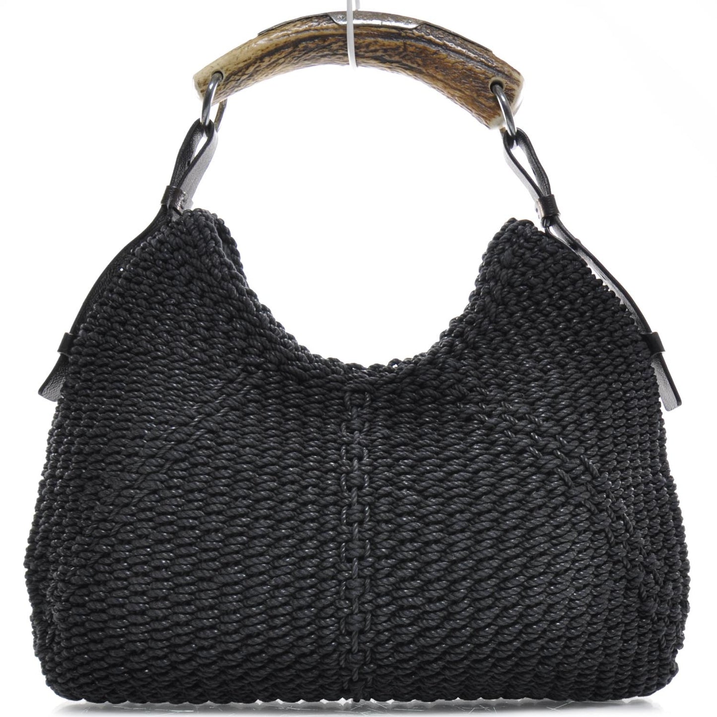 Woven Straw Mombasa Black