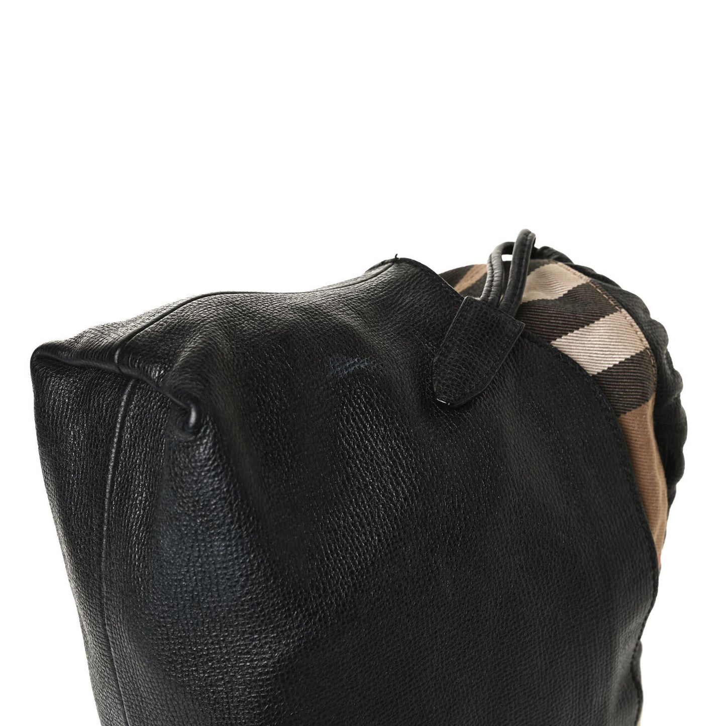 Calfskin House Check Little Crush Black