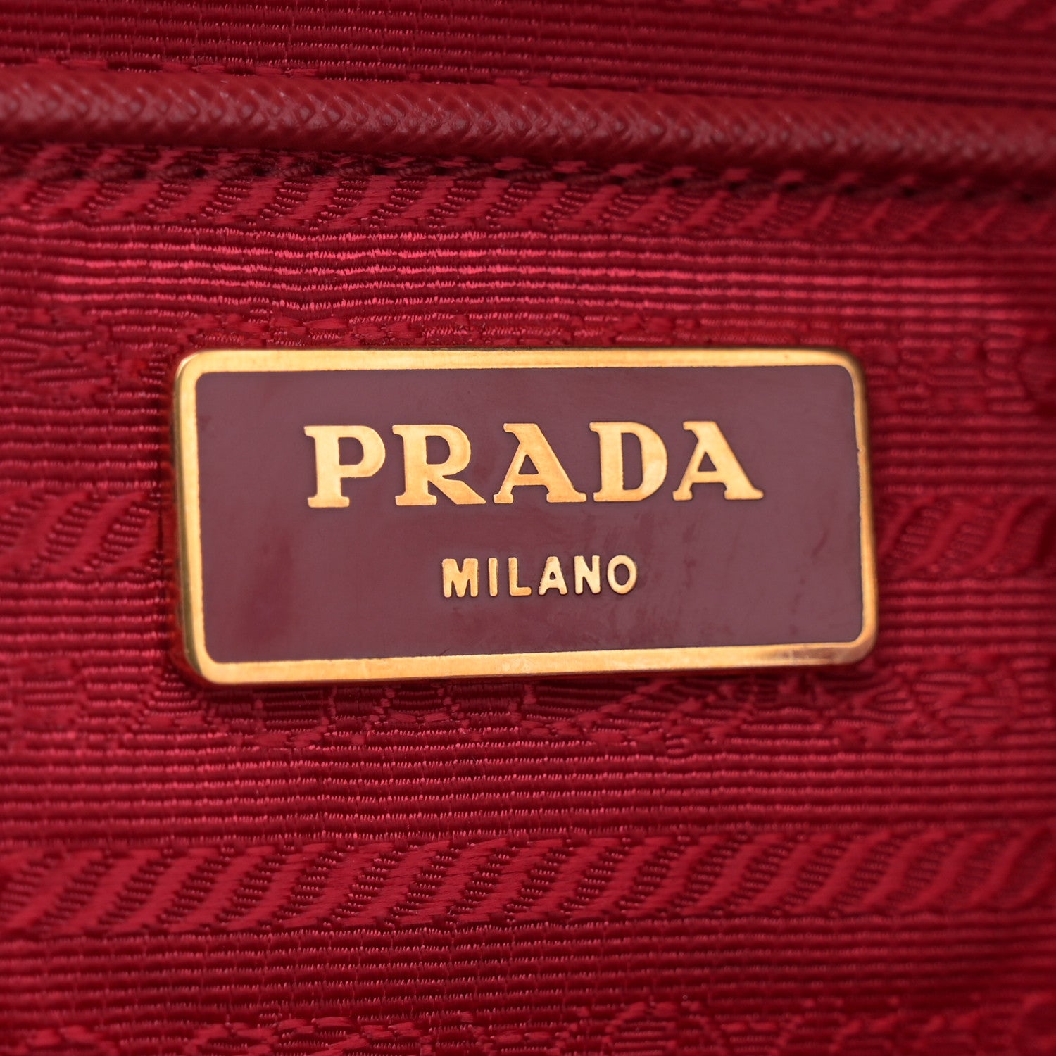 Prada Saffiano Lux Large Tote Fuoco 6 of 14