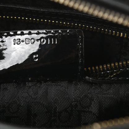 Christian Dior Patent Cannage Large Lady Dior Black 7 of 12
