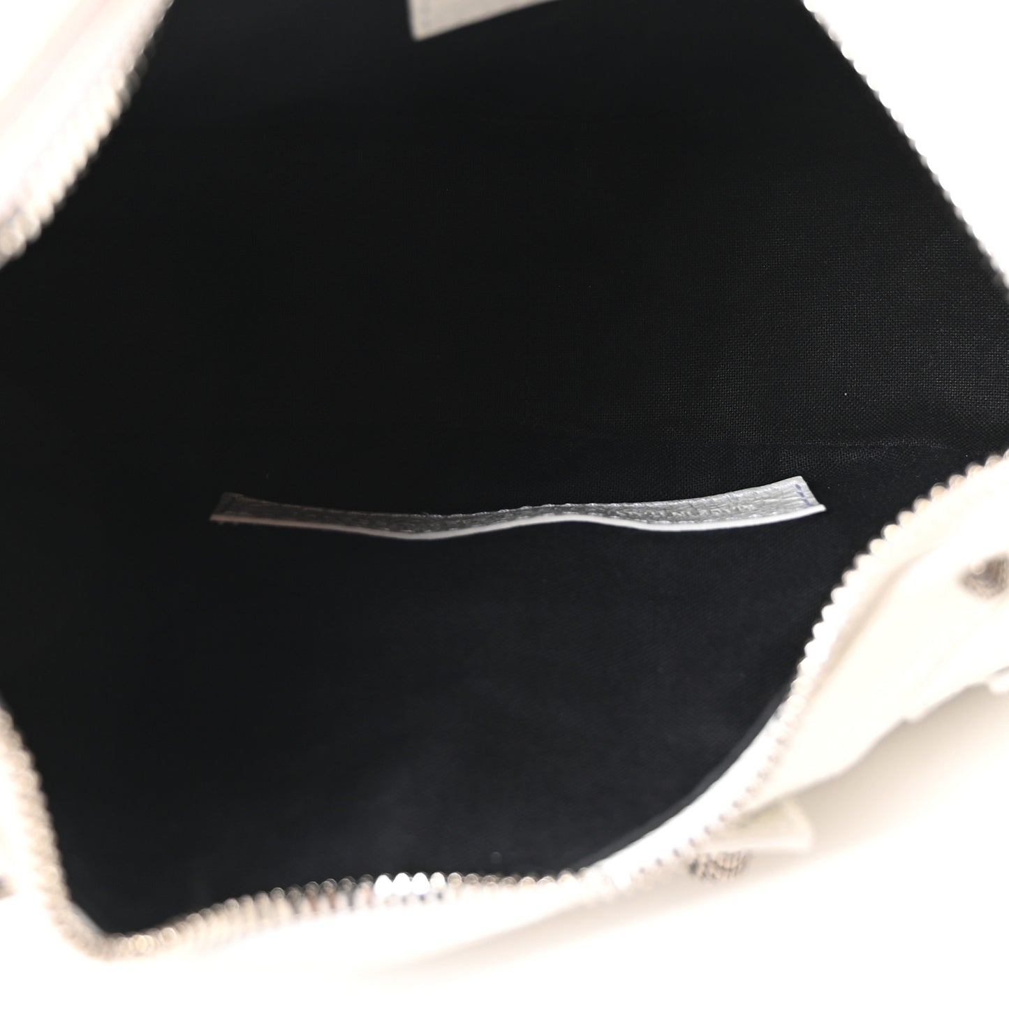 Agneau Arena Le Cagole Shoulder Bag XS Optic White