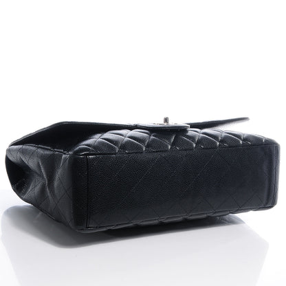 Chanel Caviar Maxi Single Flap Black 4 of 9