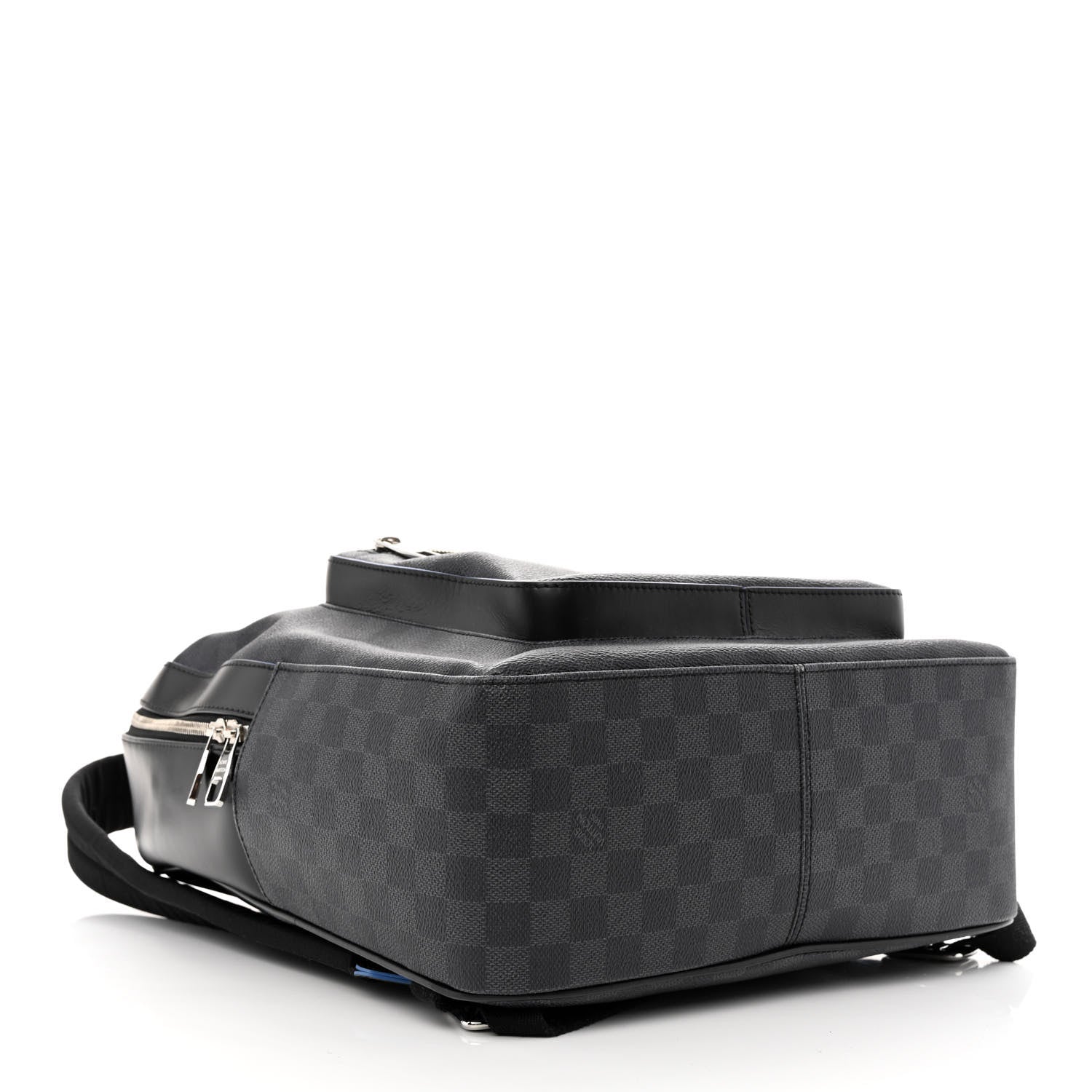 Louis Vuitton Damier Graphite Logo Josh Backpack Blue Multicolor 4 of 10