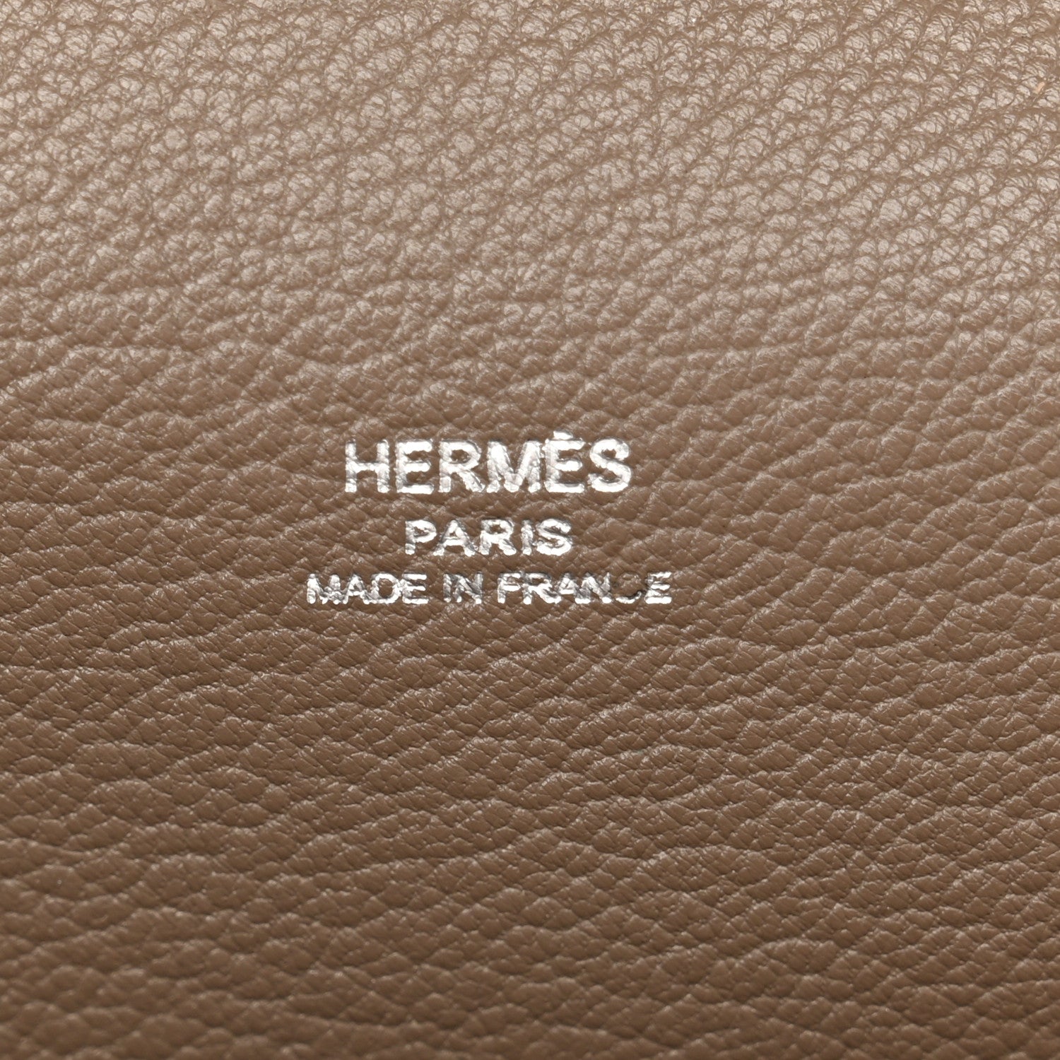 Hermes Taurillon Clemence Jypsiere 28 Etoupe 5 of 9