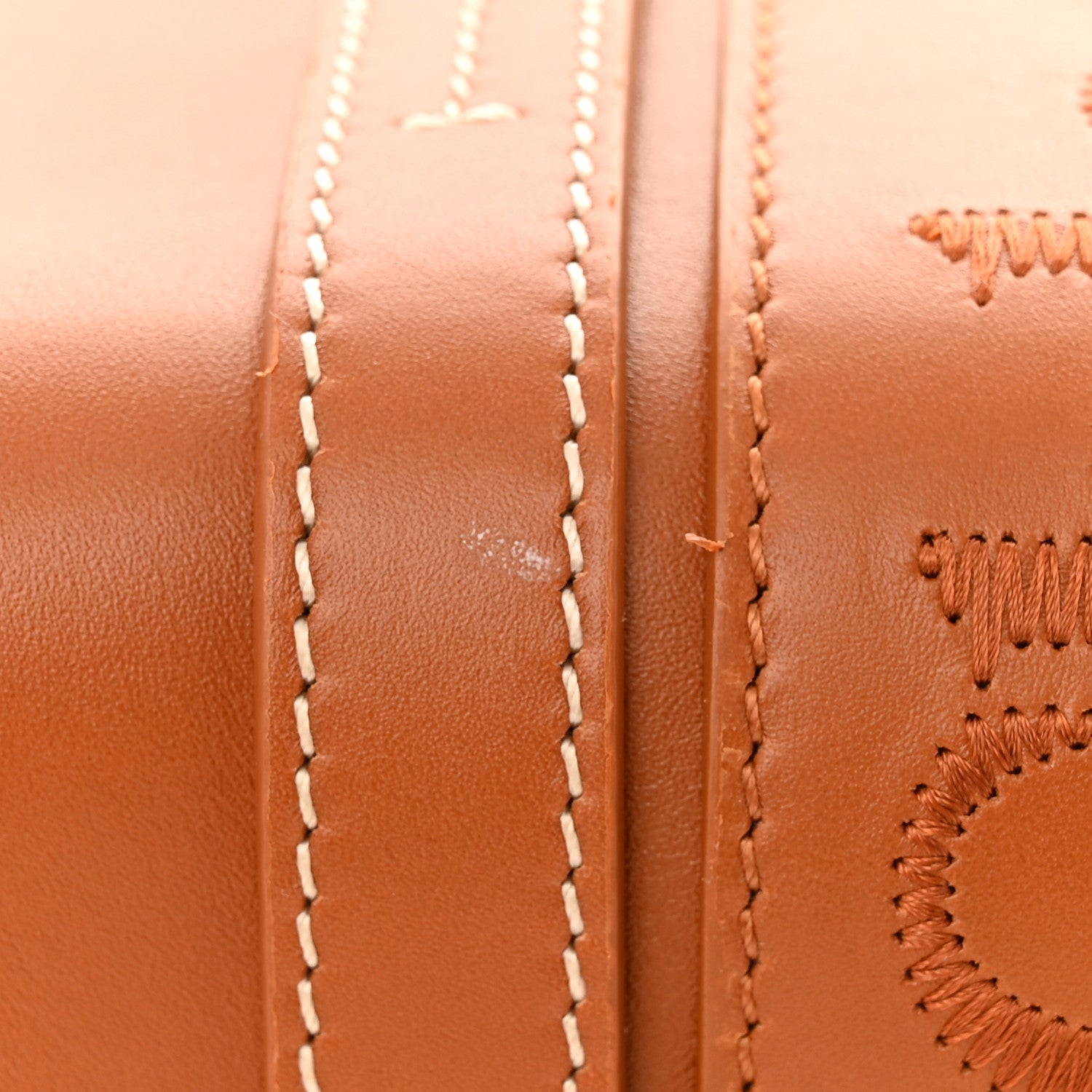 Chloe Calfskin Small Woody Tote Caramel 11 of 12