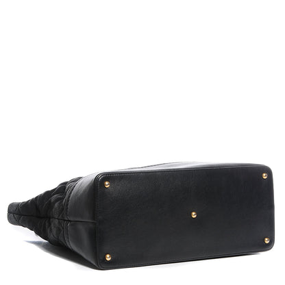 Chanel Iridescent Grained Calfskin Large Tote Black 4 of 7