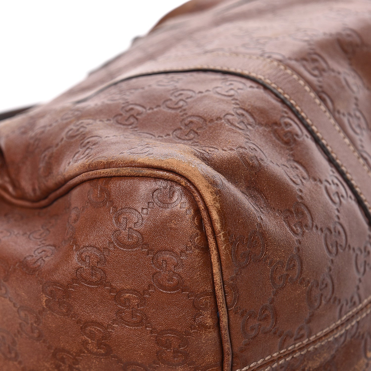 Gucci Guccissima Medium Joy Boston Brown 9 of 14