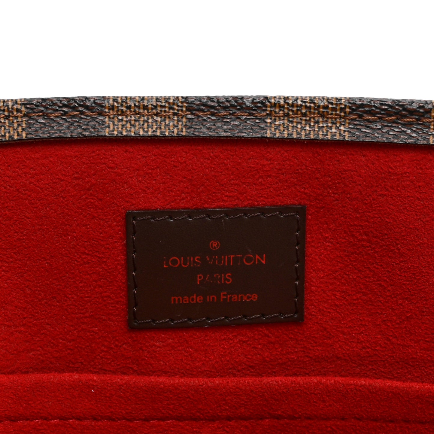 Damier Ebene Sac Plat