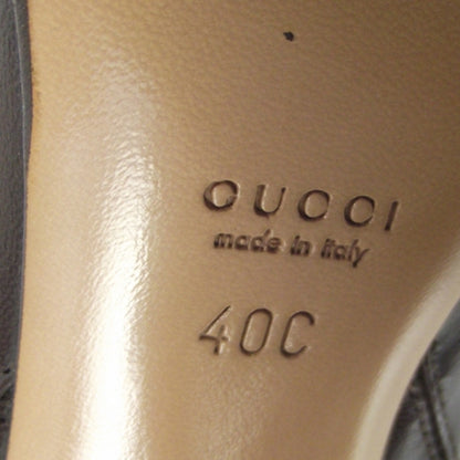 Gucci Leather Knee High Boots 40 Brown 6 of 9