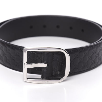 Gucci Soft Microguccissima 40mm Belt 85 34 Black 3 of 6