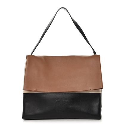 Celine Calfskin All Soft Shoulder Bag Tan 1 of 7