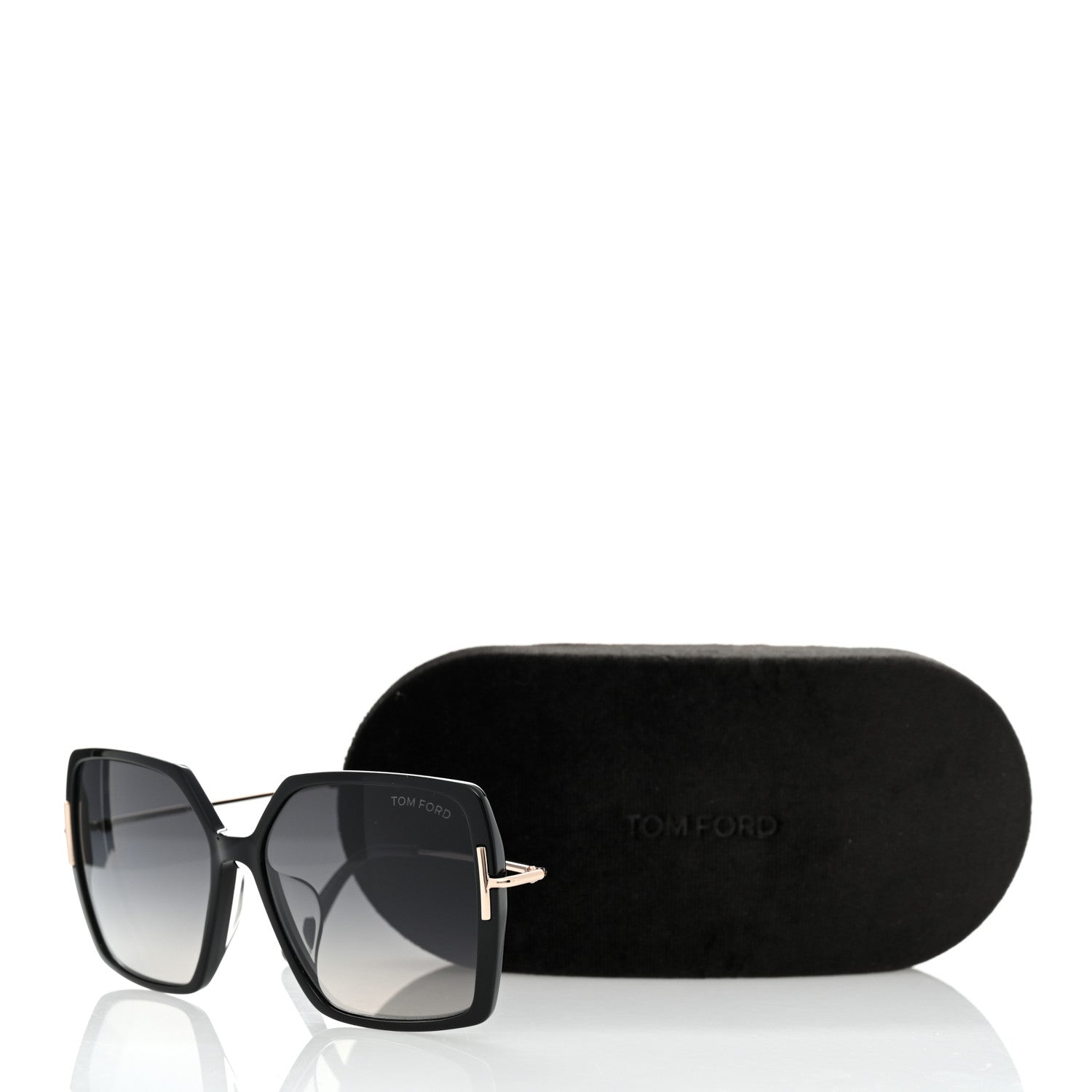 Tom Ford Joanna Sunglasses TF 1039-F Black 8 of 8