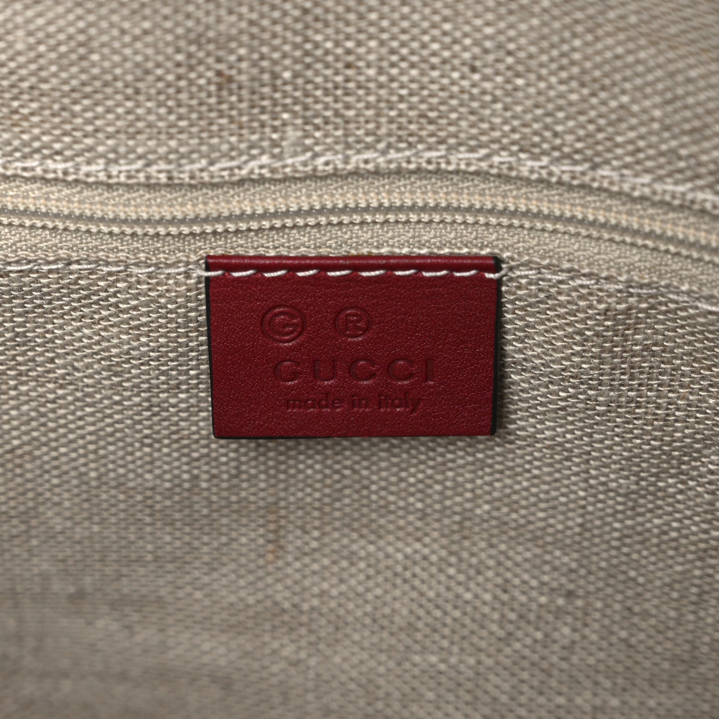 Soft Microguccissima Dome Satchel Red