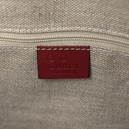 Gucci Soft Microguccissima Dome Satchel Red 6 of 10