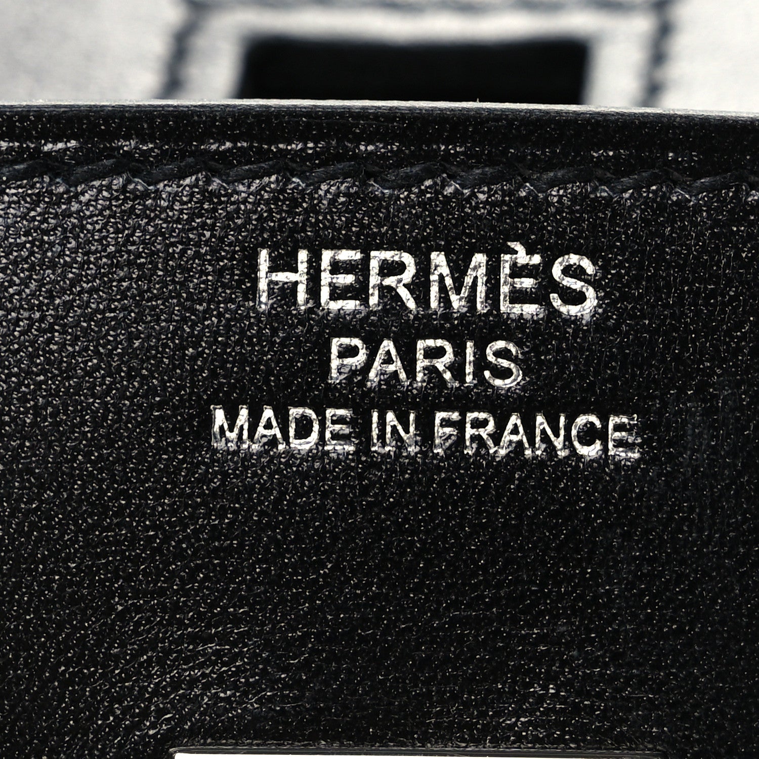 Hermes Box Birkin Sellier 25 Black 6 of 10