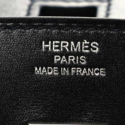 Hermes Box Birkin Sellier 25 Black 6 of 10