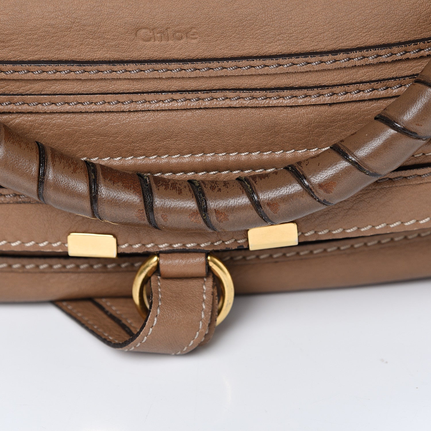 Chloe Calfskin Large Marcie Satchel Nut 24 of 24