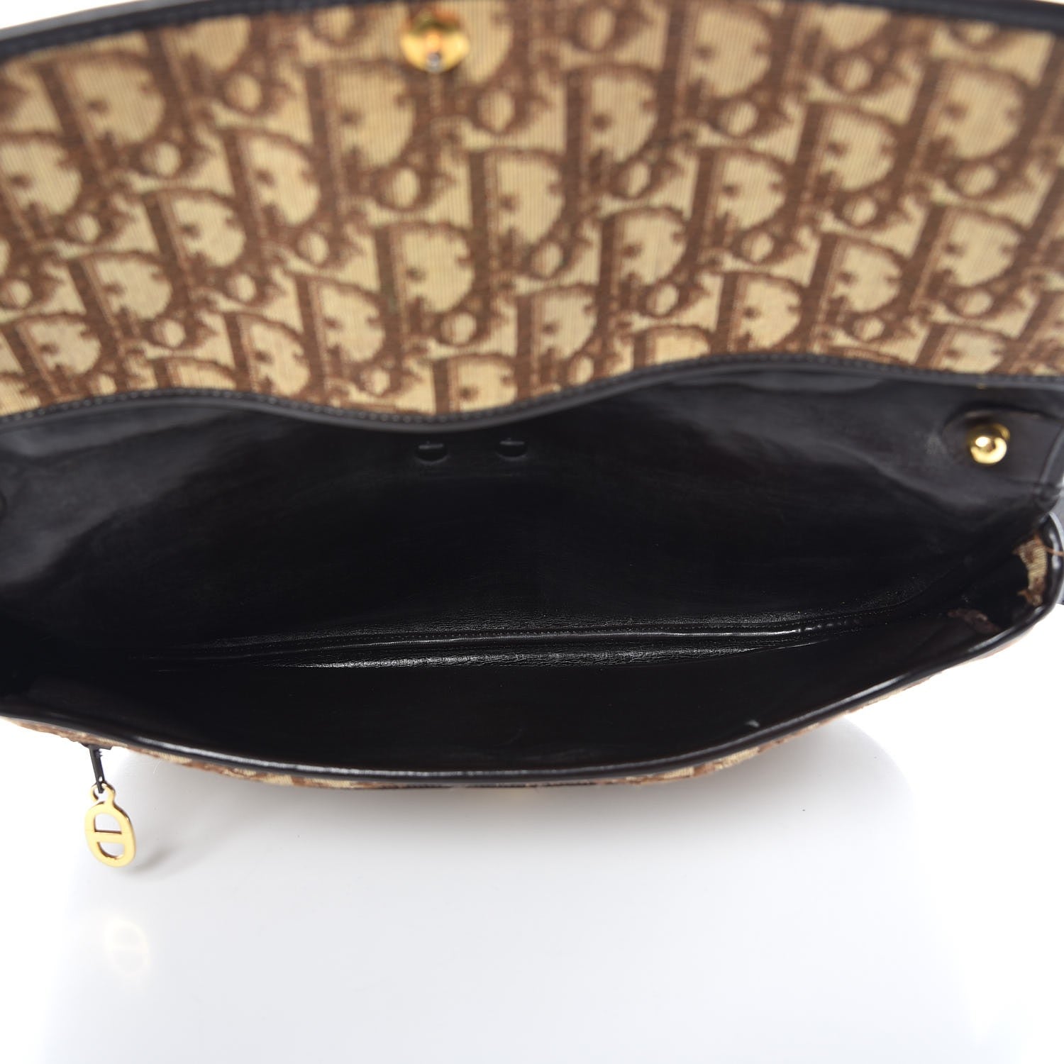 Christian Dior Monogram Flap Brown 5 of 11