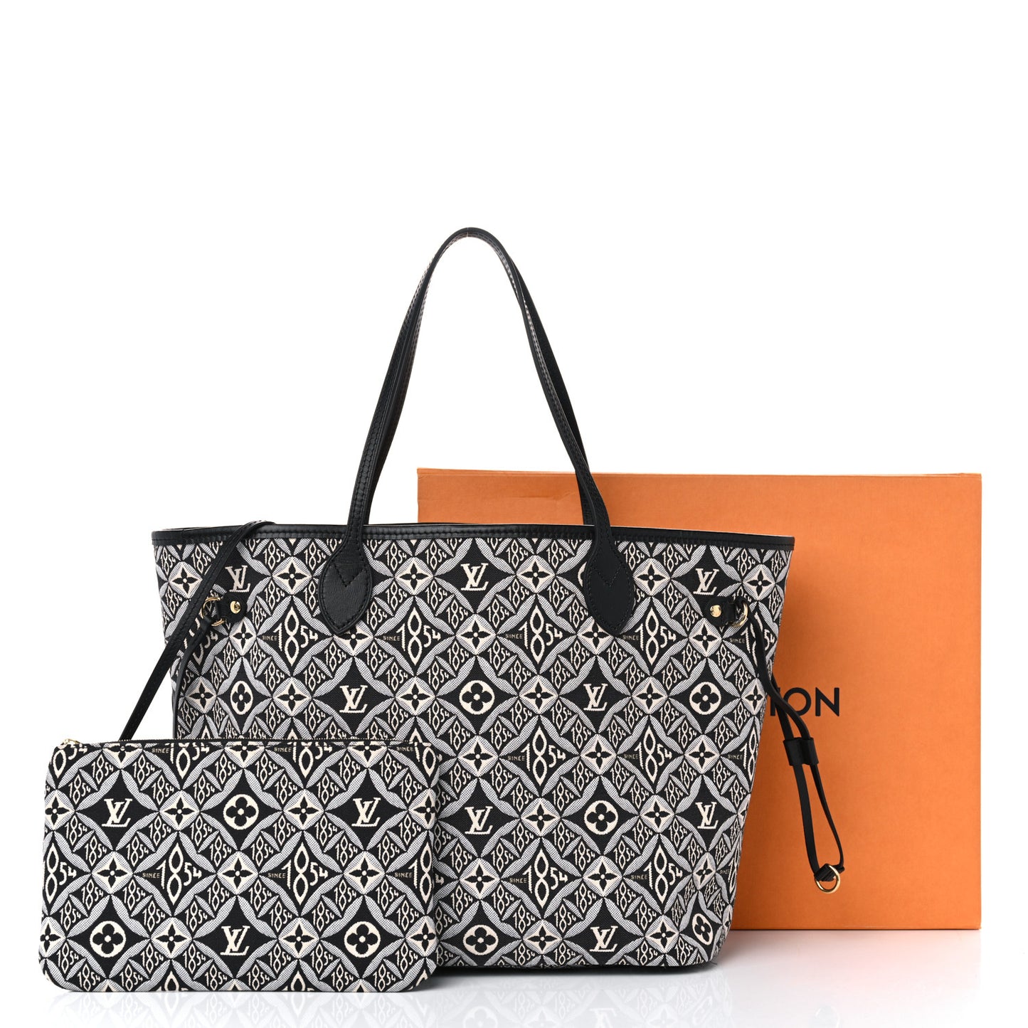 Jacquard Since 1854 Neverfull MM Grey
