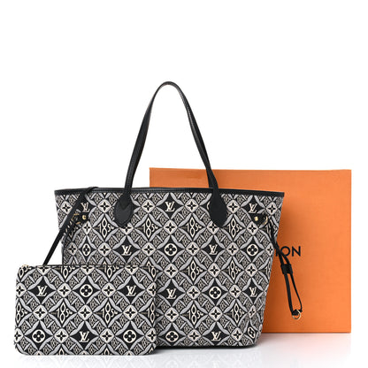 Louis Vuitton Jacquard Since 1854 Neverfull MM Grey 11 of 11