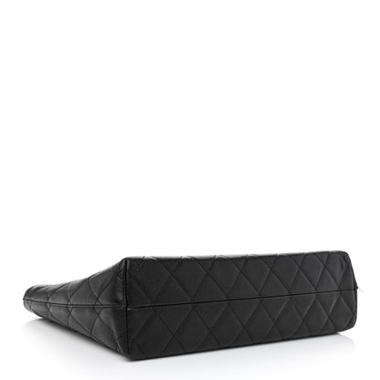 Chanel Caviar Quilted Shoulder Bag Black 3 of 10