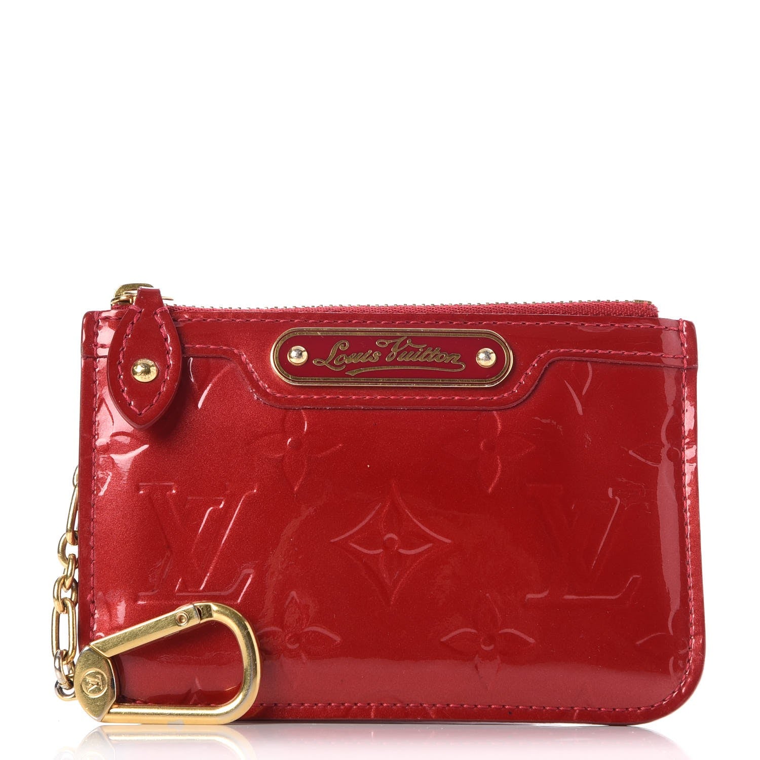 Louis Vuitton Vernis Key Pouch Pomme D'Amour 1 of 7