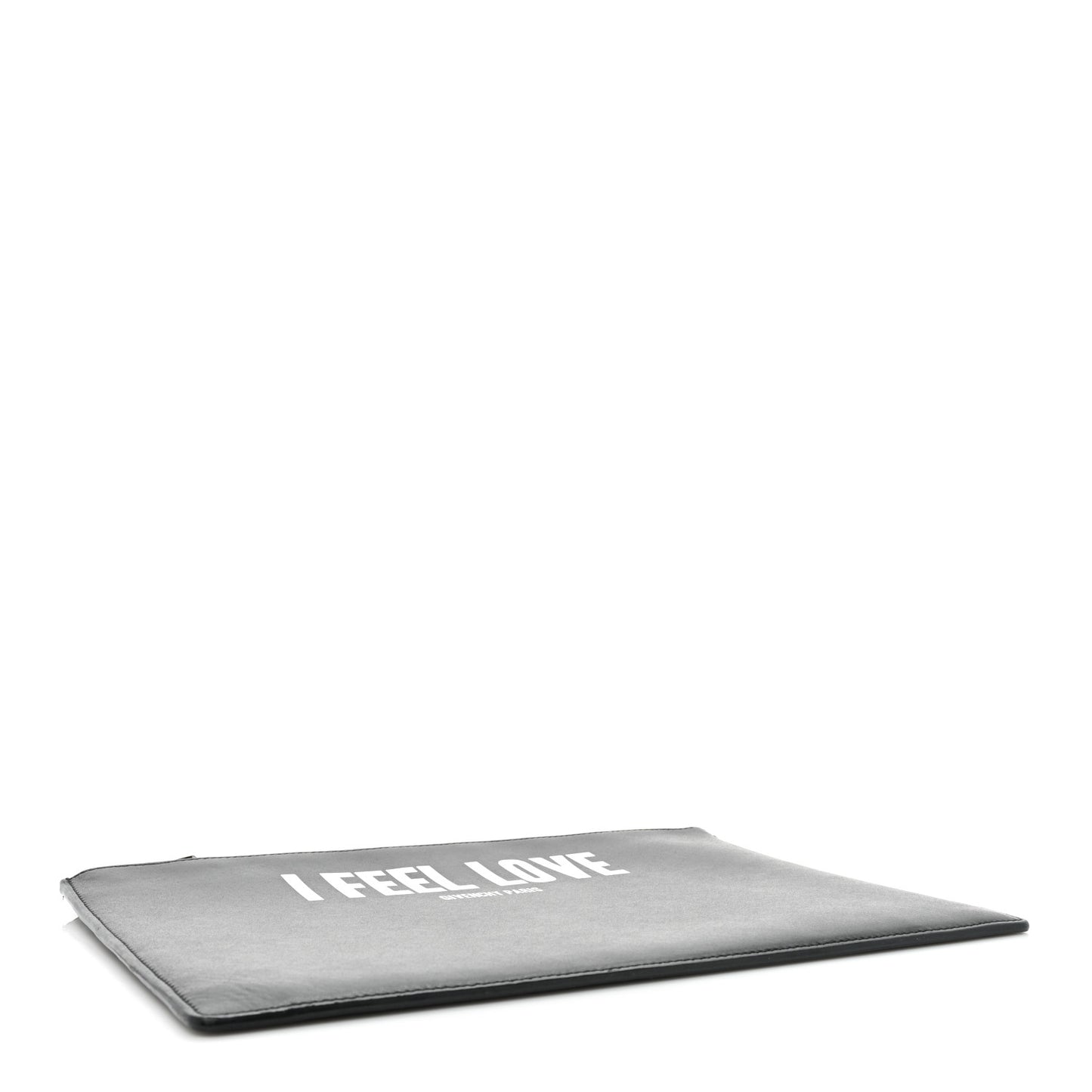 Calfskin I Feel Love Medium Pouch Black