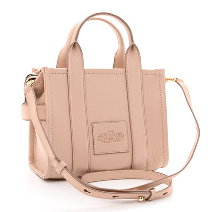 Marc Jacobs Grained Calfskin Small The Tote Bag Rose Dust 3 of 10