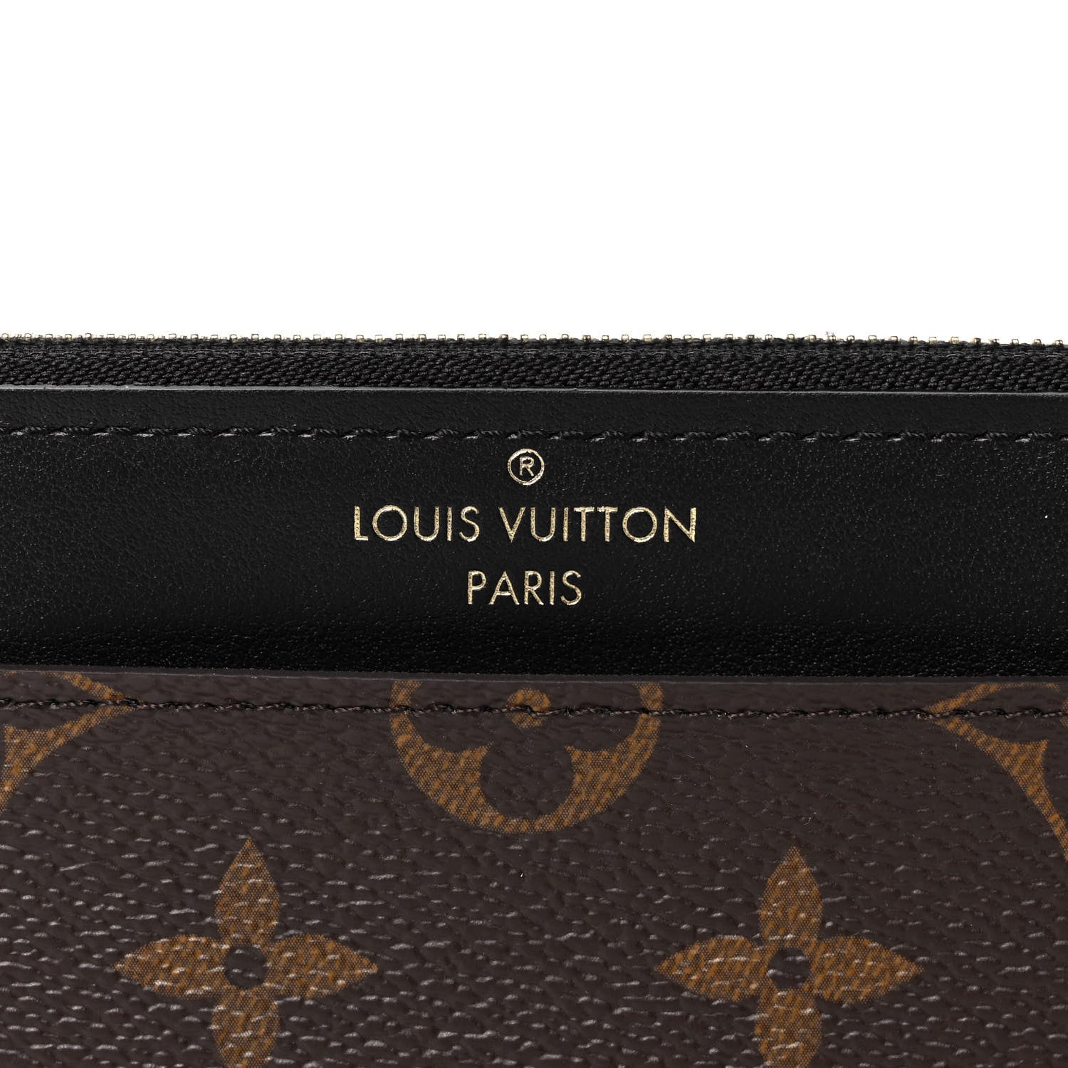 Louis Vuitton Monogram Slim Purse Black 6 of 8