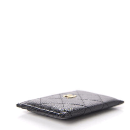 Chanel Caviar Quilted Card Holder Black 4 of 7