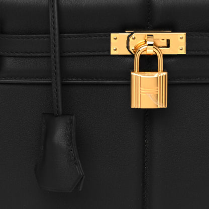 Hermes Swift Kelly Padded Sellier 25 Black 7 of 14