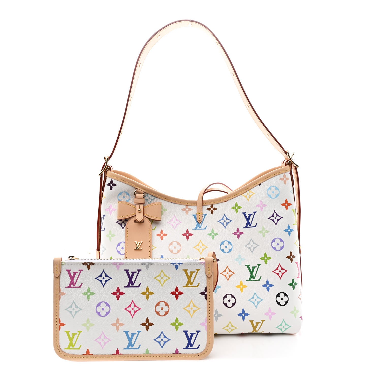 Louis Vuitton LV X TM Monogram Multicolor CarryAll PM White 3 of 10