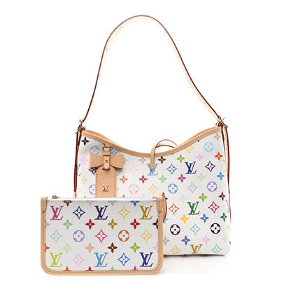 Louis Vuitton LV X TM Monogram Multicolor CarryAll PM White 3 of 10