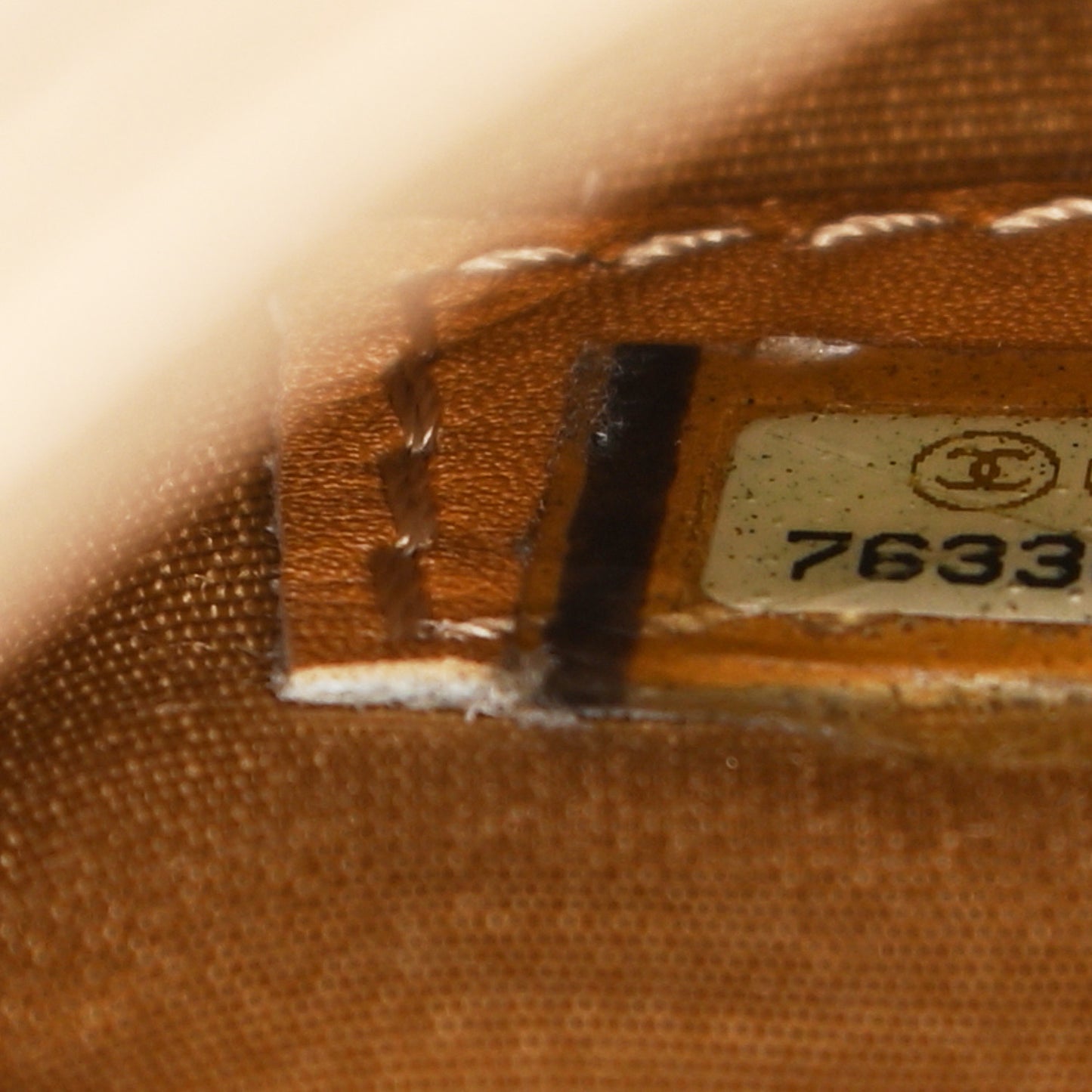 Caviar Quilted Medallion Tote Beige