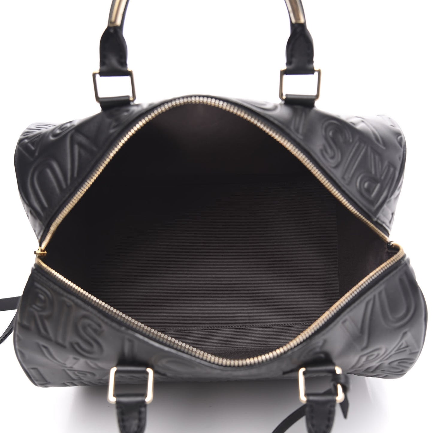 Calfskin Embossed Speedy Cube 30 Black