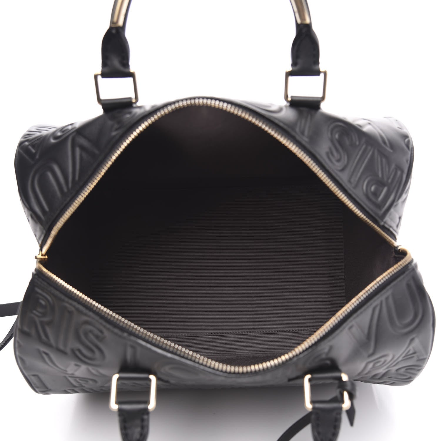 Louis Vuitton Calfskin Embossed Speedy Cube 30 Black 5 of 10