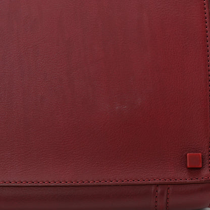 Celine Supple Calfskin Medium Phantom Luggage Burgundy 8 of 11