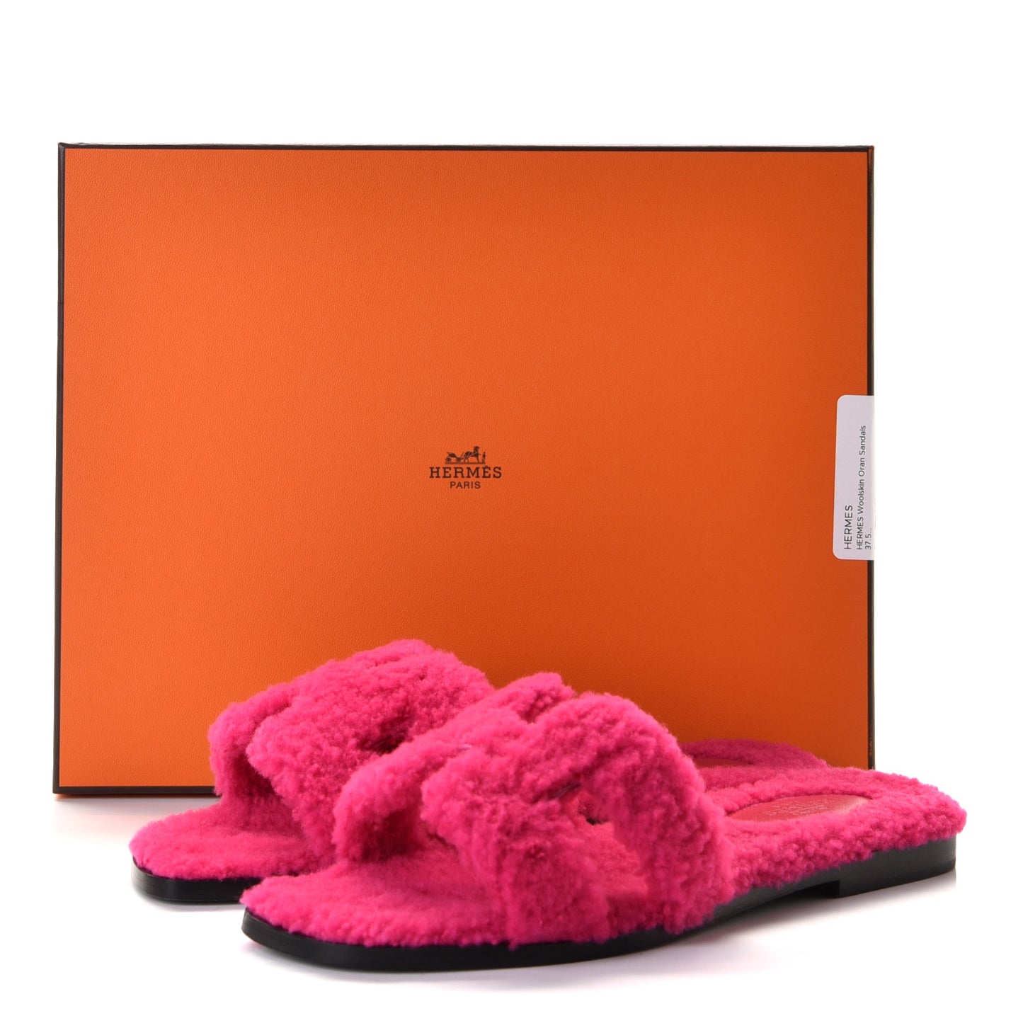 Woolskin Oran Sandals 37.5 Rose Fuchsia