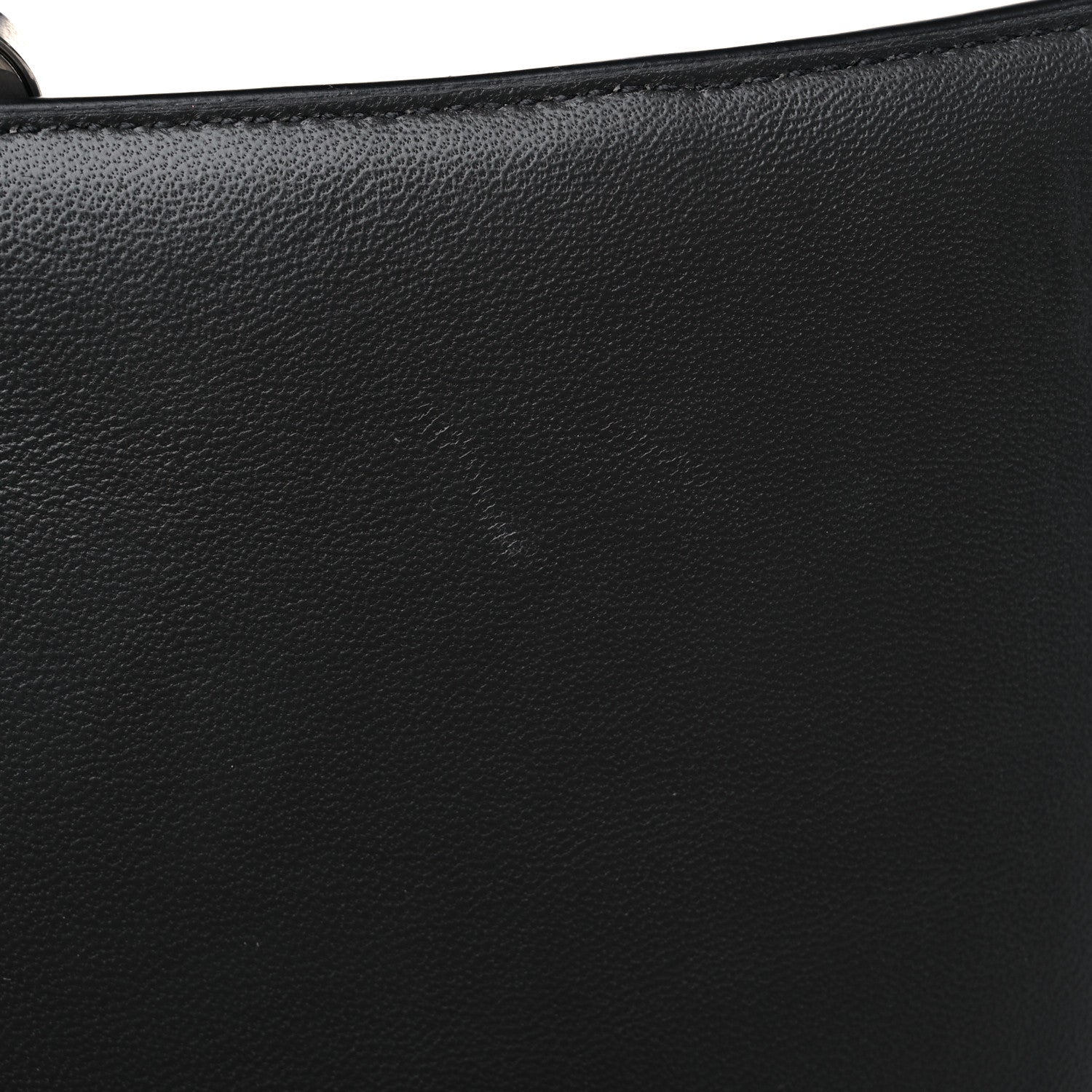 Balenciaga Shiny Calfskin Crocodile Embossed Medium Hourglass Top Handle Bag Dark Grey 10 of 10