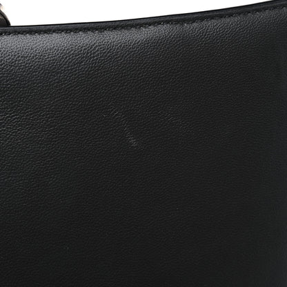 Balenciaga Shiny Calfskin Crocodile Embossed Medium Hourglass Top Handle Bag Dark Grey 10 of 10