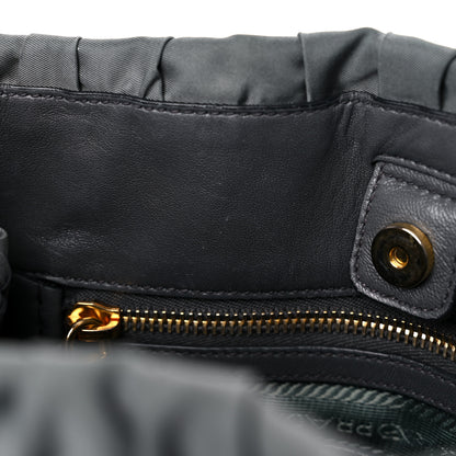 Prada Tessuto Nylon Gaufre Tote Fumo 11 of 26