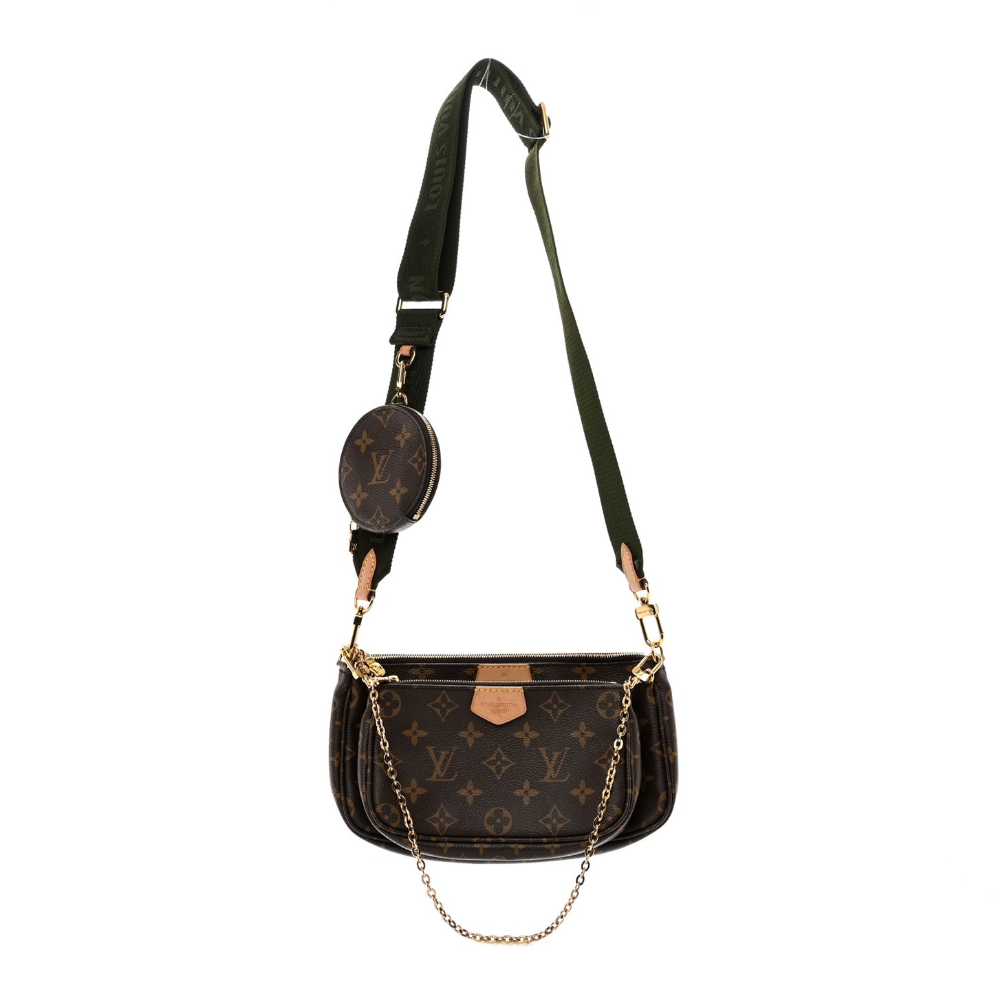 Monogram Multi Pochette Accessories Kaki