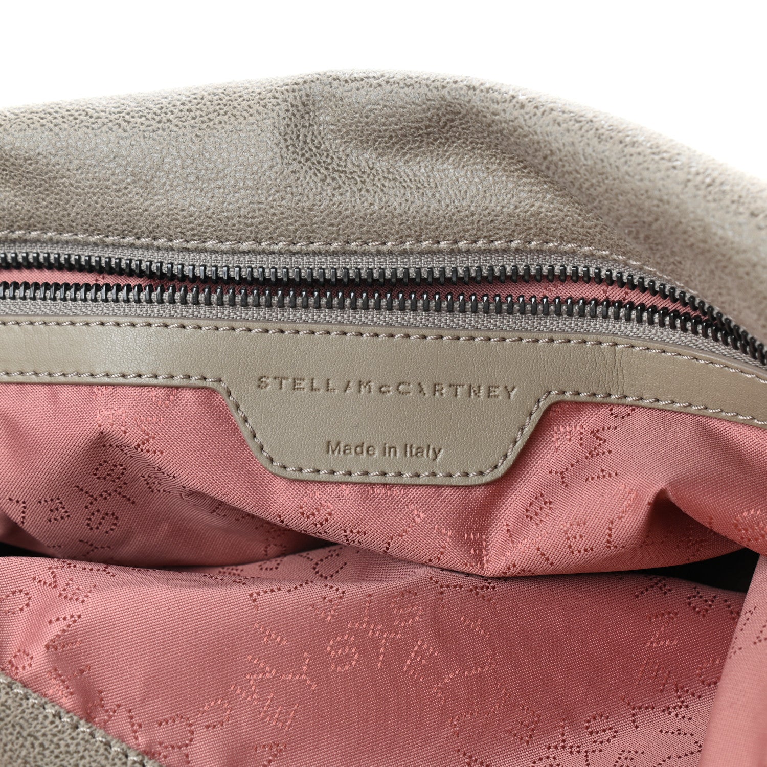 Stella McCartney Shaggy Deer Falabella Fold Over Tote Taupe 6 of 9