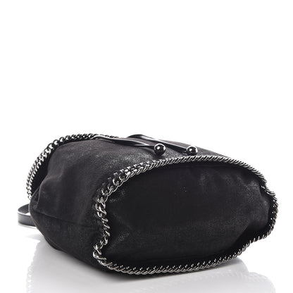 Stella McCartney Shaggy Deer Falabella Backpack Black 4 of 10