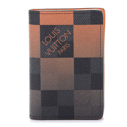Louis Vuitton Damier Graphite Giant Pocket Organizer Orange 1 of 7