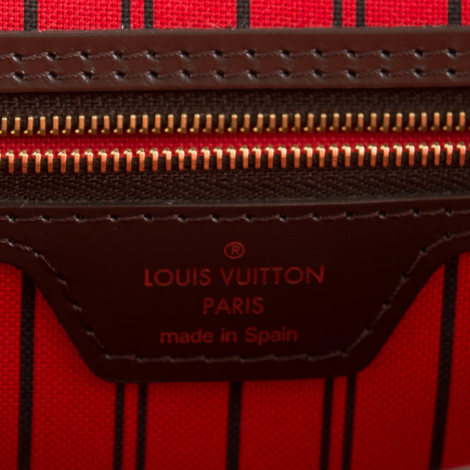 Louis Vuitton Damier Ebene Neverfull MM 6 of 7