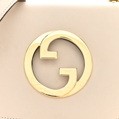 Gucci Roxy Calfskin Web Mini Blondie Shoulder Bag White 8 of 12