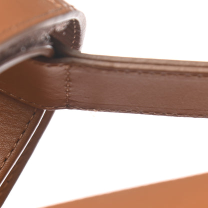Hermes Calfskin Womens Enid Sandals 38.5 Naturel 11 of 14