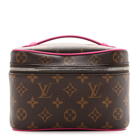 Monogram Macassar Nice Mini Fuchsia