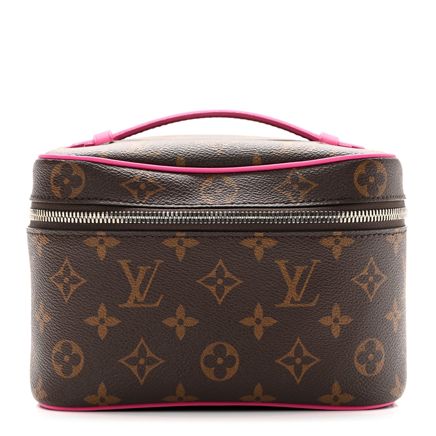 Louis Vuitton Monogram Macassar Nice Mini Fuchsia 1 of 6